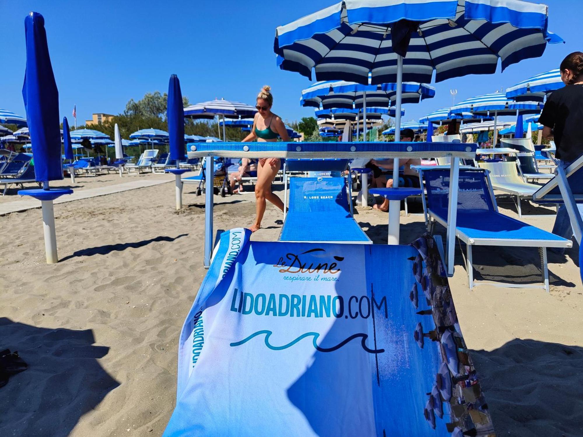 Long Beach Village Residence Sul Mare Spiaggia Privata Inclusa Lido Adriano Dış mekan fotoğraf